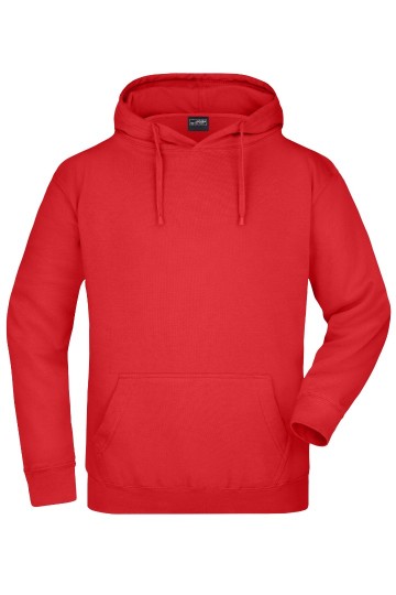 JN Men's Hooded Sweat JN047 rood