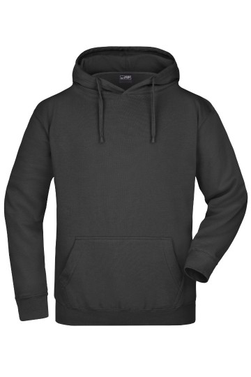 JN Men's Hooded Sweat JN047 zwart