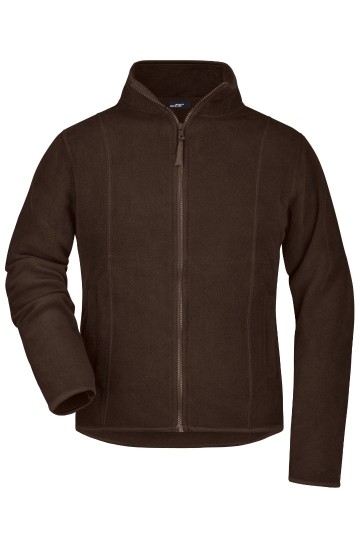 JN Ladies Microfleece jacket JN049 bruin