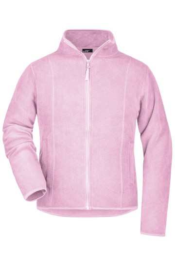 JN Ladies Microfleece jacket JN049 lichtrose