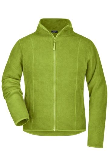 JN Ladies Microfleece jacket JN049 limoengroen