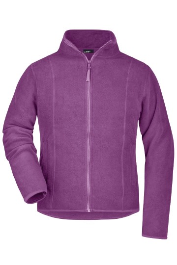 JN Ladies Microfleece jacket JN049 paars