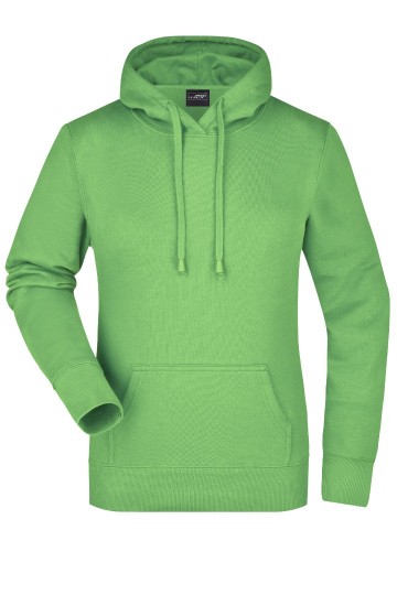 JN Ladies Hooded Sweat JN051 limoengroen