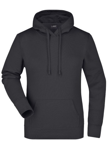 JN Ladies Hooded Sweat JN051 zwart