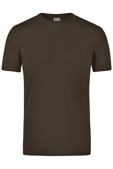 JN Men's Elastic T-Shirt JN055 bruin