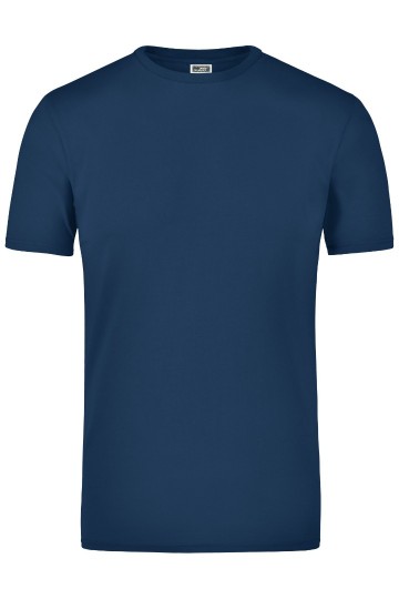 JN Men's Elastic T-Shirt JN055 marineblauw