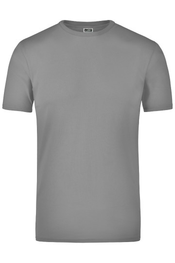 JN Men's Elastic T-Shirt JN055 middengrijs