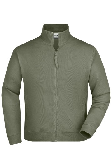 JN Sweater jack JN058 olijfgroen