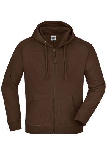 JN Unisex Hooded Jacket JN059 bruin