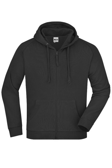 JN Unisex Hooded Jacket JN059  zwart