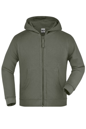 JN Kids Hooded Jacket JN059K olijfgroen