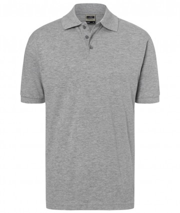 JN Men's Classic Polo JN070 heathergrijs