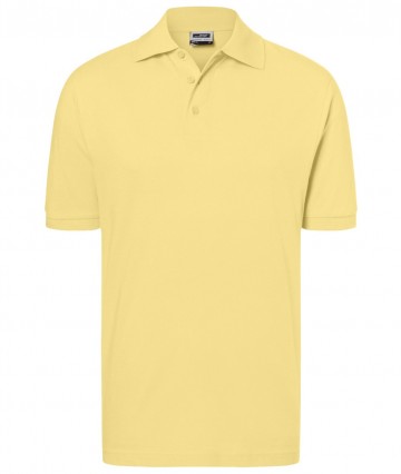 JN Men's Classic Polo JN070 lichtgeel