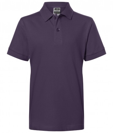 JN Junior Classic Polo JN070K aubergine