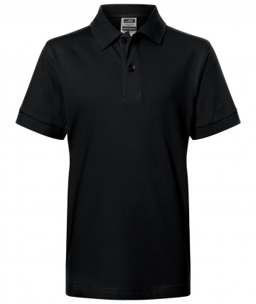 JN Junior Classic Polo JN070K zwart