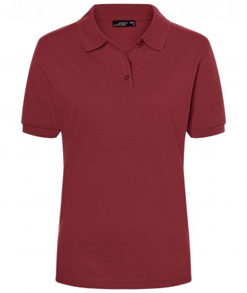 JN Ladies Classic Polo JN071 wijnrood
