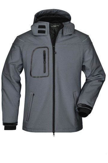 JN Men's Winter softshell jack JN1000 carbon