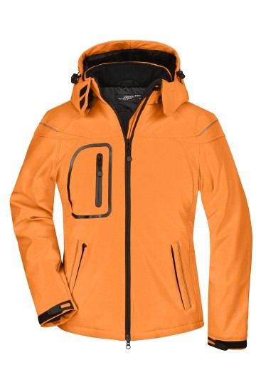 JN Ladies Winter softshell jack JN1001 oranje