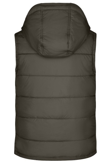 JN Men's Padded bodywarmer JN1004 modderbruin rug