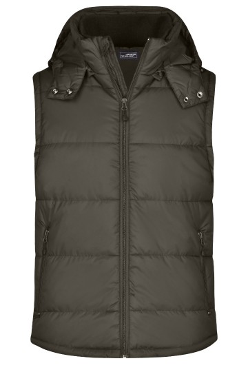 JN Men's Padded bodywarmer JN1004 modderbruin