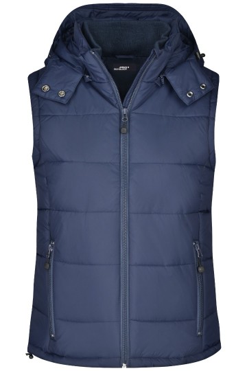 JN Ladies Padded bodywarmer JN1005 marineblauw