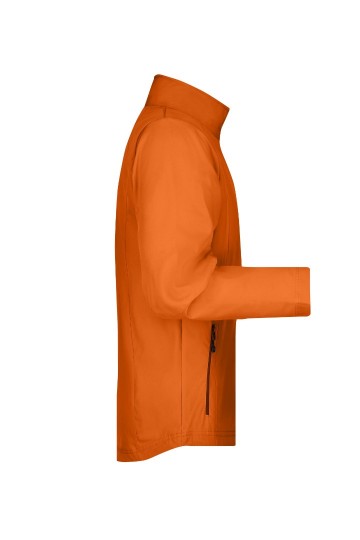 JN Men's Softshell jack JN1020 oranje zij