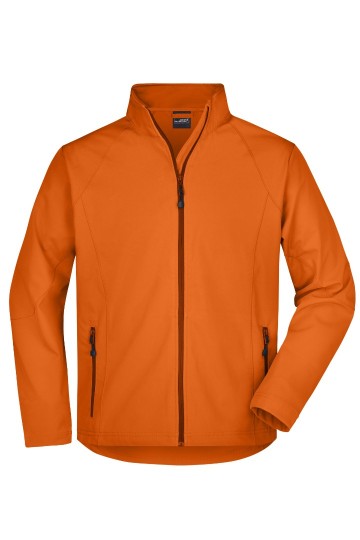 JN Men's Softshell jack JN1020 oranje
