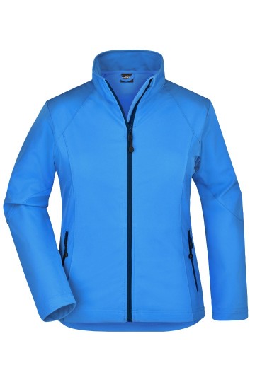 JN Ladies Softshell jack JN1021 azuurblauw