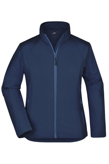 JN Ladies Softshell jack JN1021 marineblauw