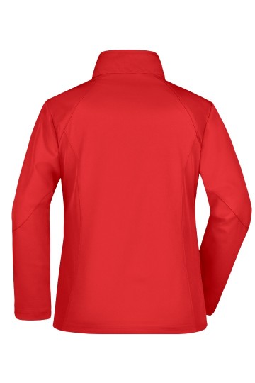 JN Ladies Softshell jack JN1021 rood rug
