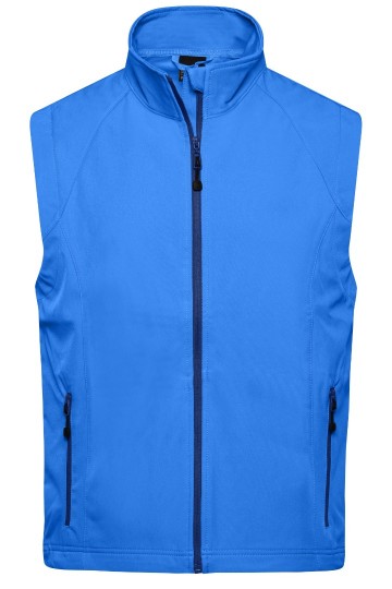 JN Men's Softshell bodywarmer JN1022 azuurblauw