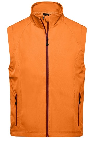 JN Men's Softshell bodywarmer JN1022 oranje