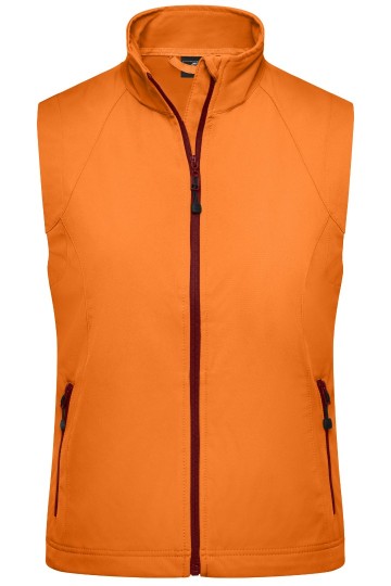JN Ladies Softshell bodywarmer JN1023 oranje