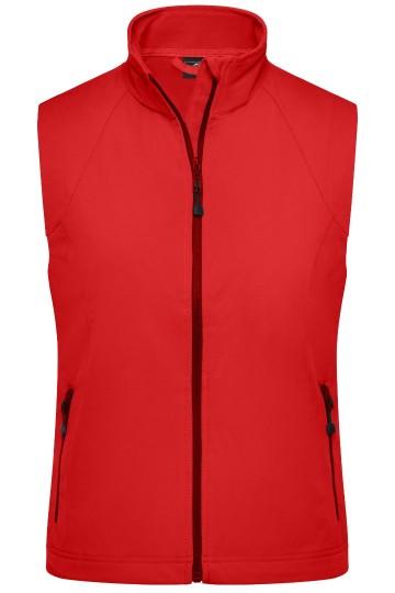 JN Ladies Softshell bodywarmer JN1023 rood