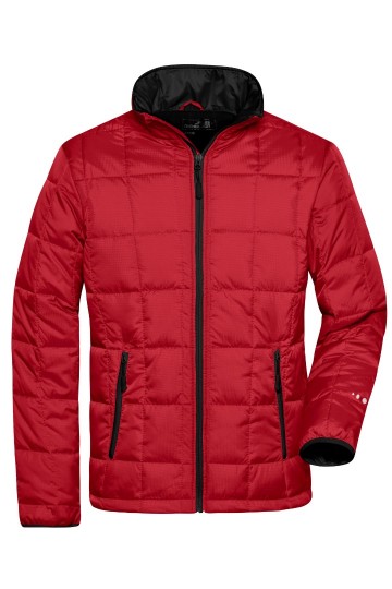 JN Men's Padded Lightweight jack JN1035 rood zwart
