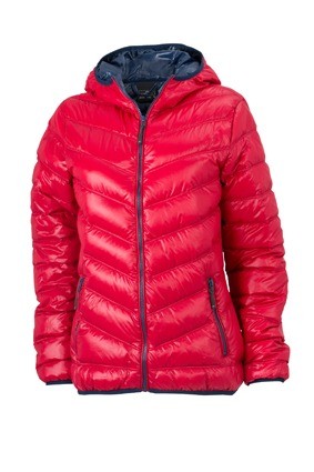 JN Ladies dons jack JN1059 rood marineblauw