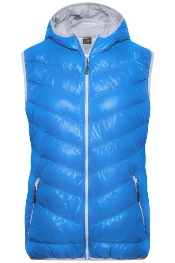 JN Ladies dons bodywarmer JN1061 blauw zilver
