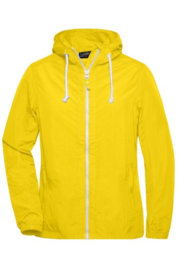 JN Ladies Sailing jack JN1073 zongeel wit