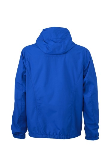 JN Men's Sailing jack JN1074 nautischblauw wit rug