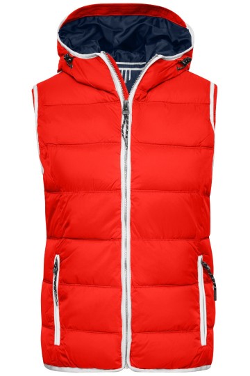 JN Ladies Maritime vest JN1075 rood wit