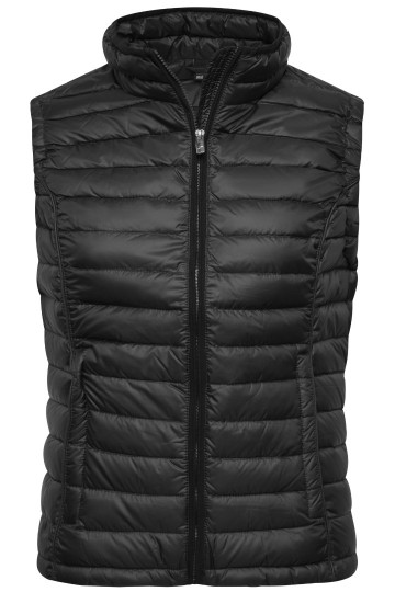 JN Ladies Quilted dons bodywarmer JN1079 zwart zwart