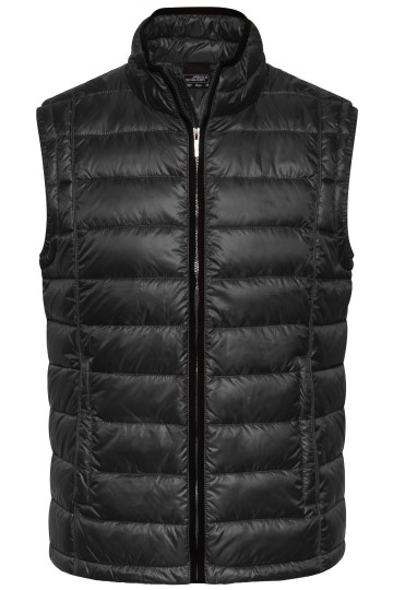JN Men's Quilted dons bodywarmer JN1080 zwart zwart