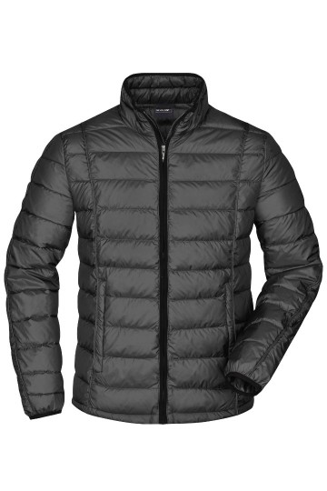 JN Men's Quilted dons jack JN1082 zwart zwart