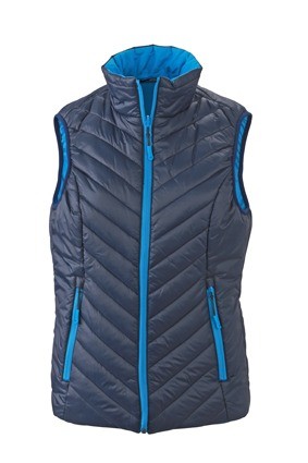 JN Ladies Lightweight bodywarmer JN1089 marineblauw waterblauw
