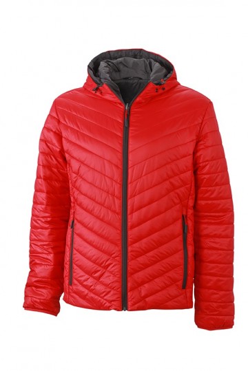 JN Men's Lightweight jack JN1092 rood carbon