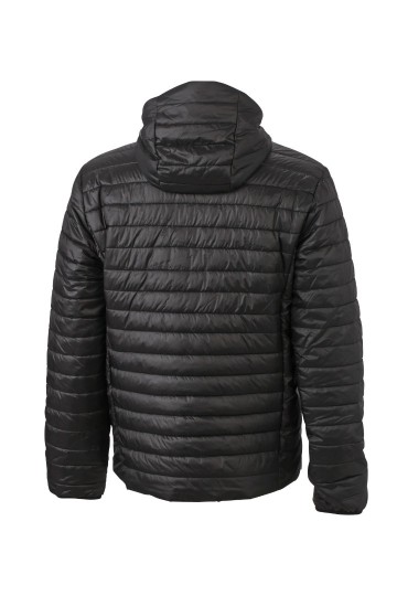 JN Men's Lightweight jack JN1092 zwart geel rug