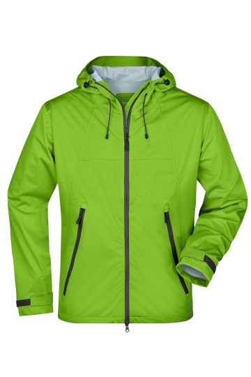 JN Men's Outdoor jack JN1098 lentegroen staalgrijs