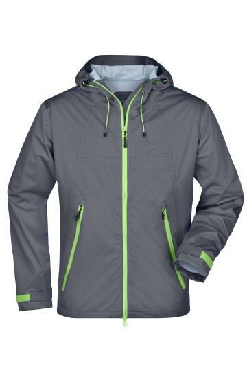 JN Men's Outdoor jack JN1098 staalgrijs groen