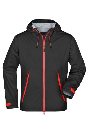 JN Men's Outdoor jack JN1098 zwart rood