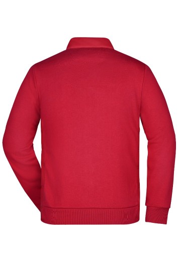 JN Men's Hybrid Sweat jack JN1124 lichtrood rug